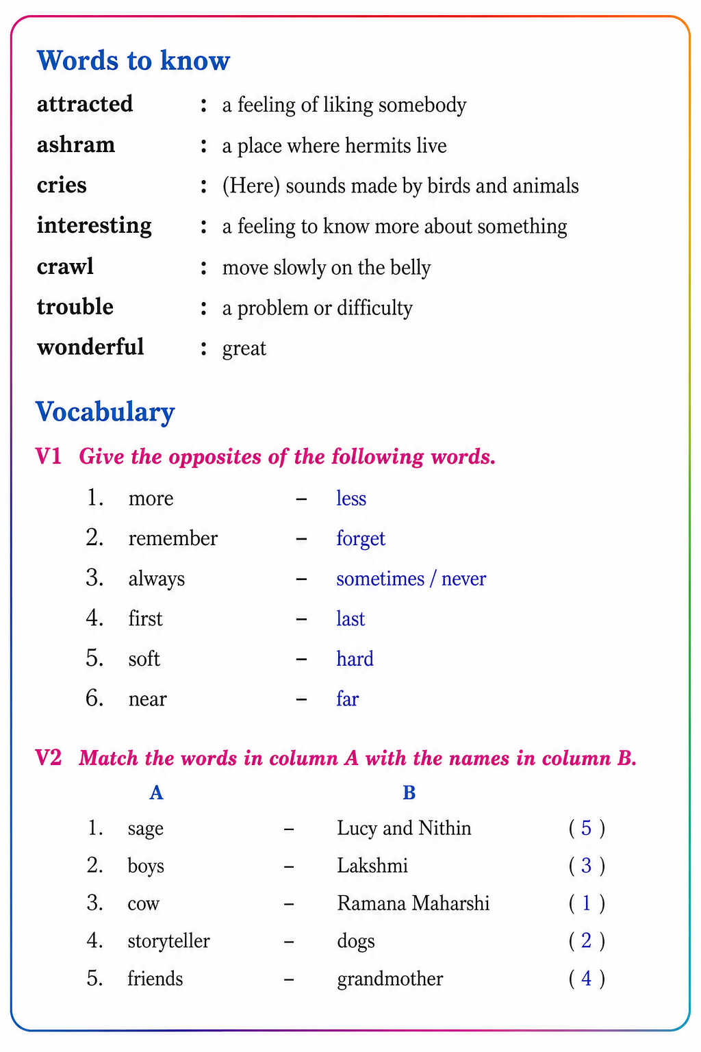 Question Answer Page 5