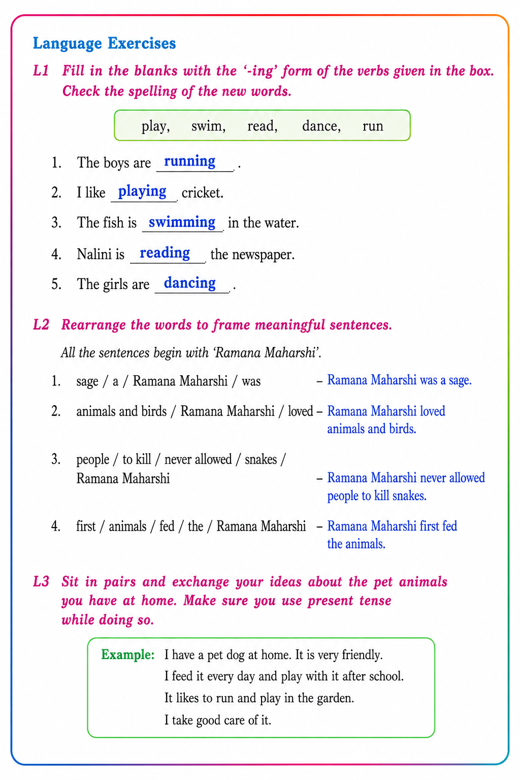 Question Answer Page 7